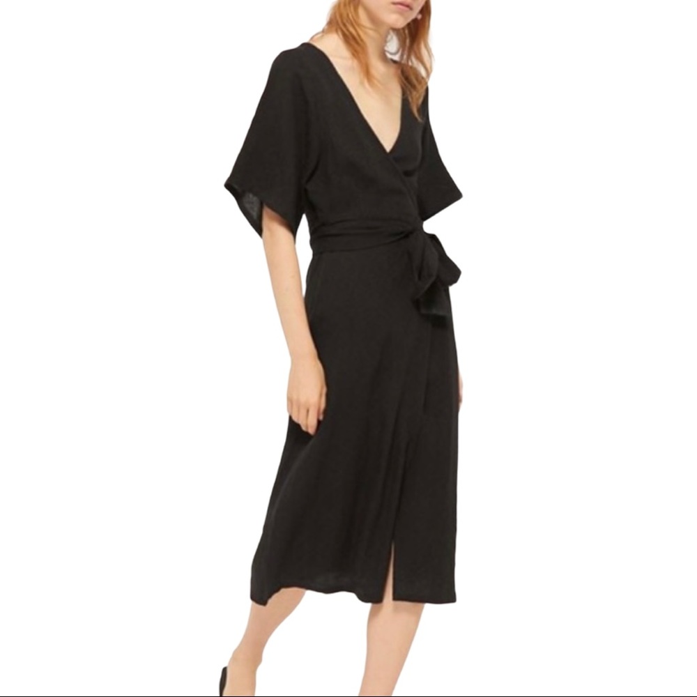 Urban Outfitters Kayla Surplus Wrap Dress XS